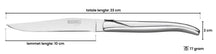 Blackwell Steak Knives Laguiole Stainless Steel - 6 Pieces