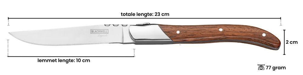 Blackwell Steak Knives Laguiole - Rosewood - 6 pieces