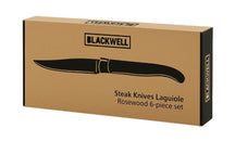 Blackwell Steak Knives Laguiole - Rosewood - 6 pieces