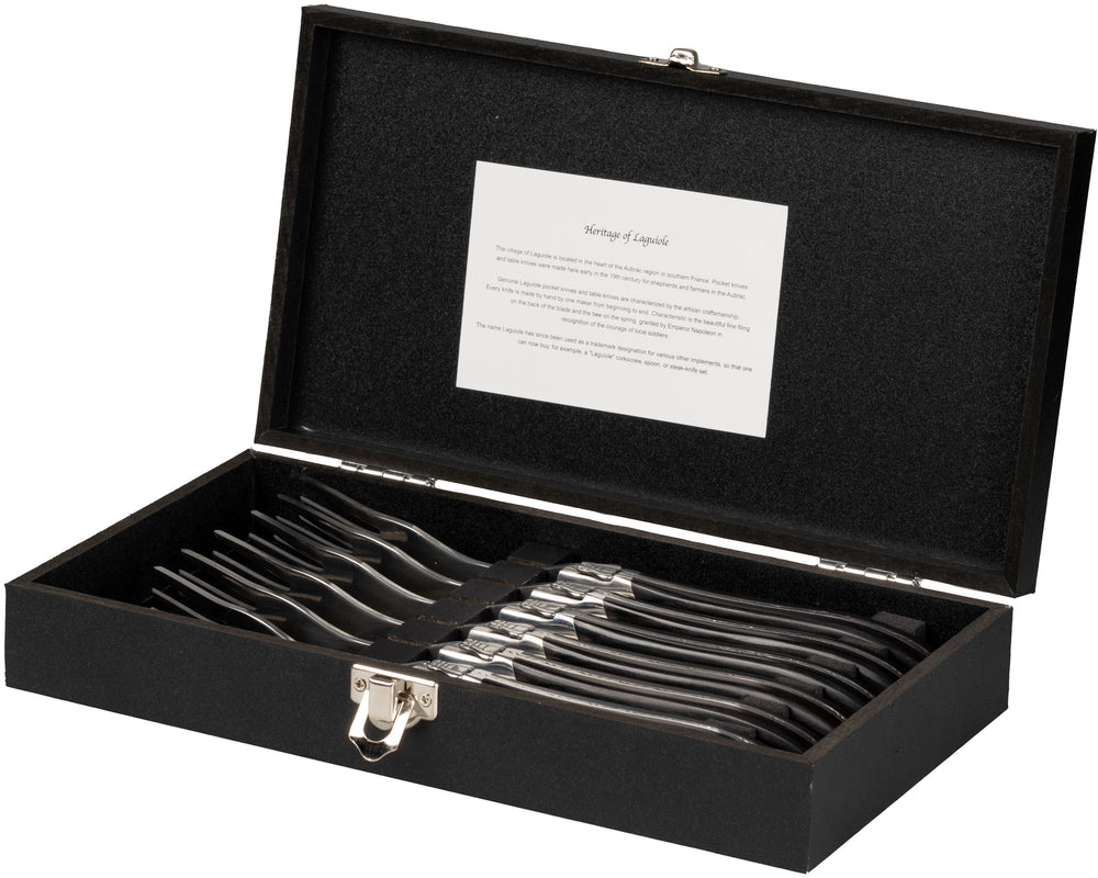Blackwell Steak Forks Laguiole - Pakkawood - 6 pieces
