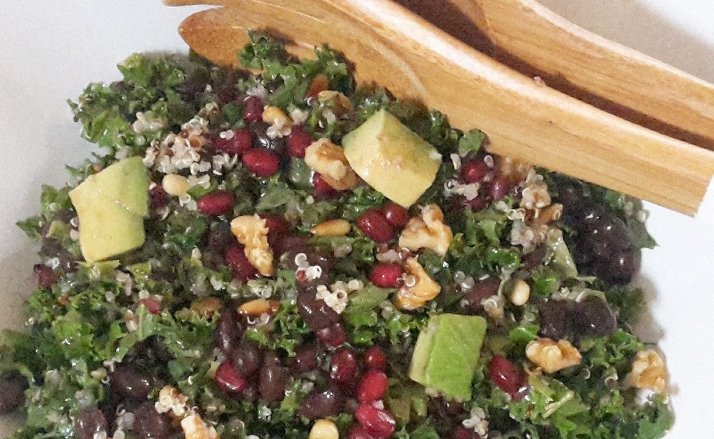 A nutritious salad full of color, texture and fresh citrus flavor