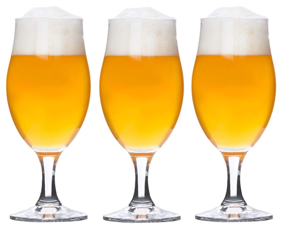 Vasos de cerveza Bormioli Executive - 375 ml - 3 piezas