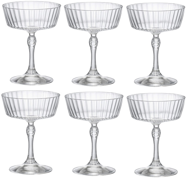 Bormioli Rocco Cocktail glasses America 20's - 270 ml - 6 pieces