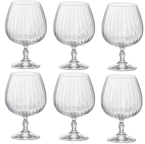 Copas de coñac Bormioli Rocco America 20's - 650 ml - 6 unidades