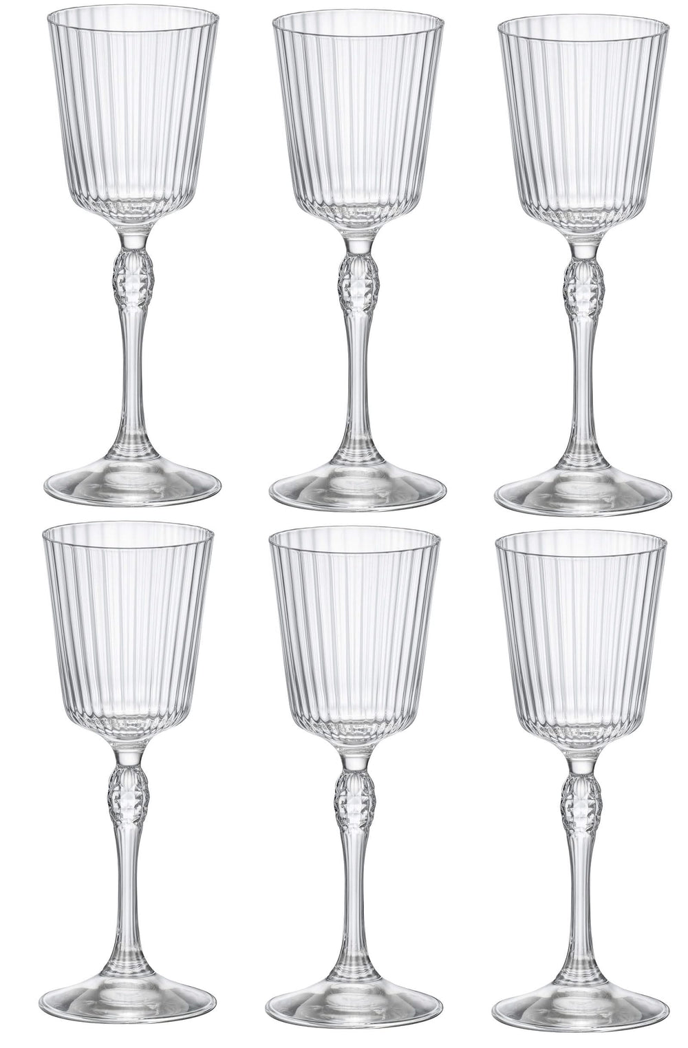 Bormioli Rocco Liqueur glasses America 20's 80 ml - 6 pieces