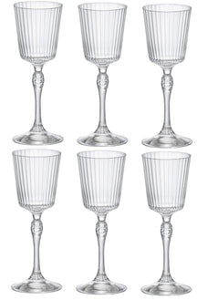 Bormioli Rocco Liqueur glasses America 20's 80 ml - 6 pieces