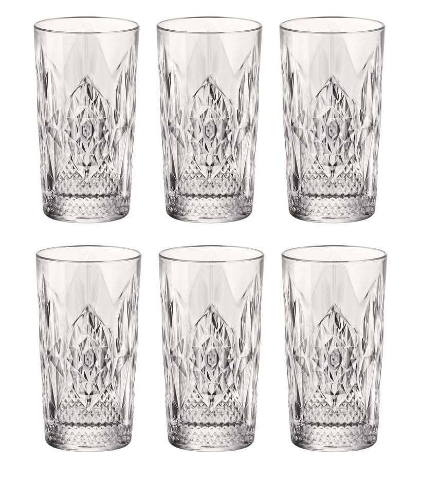 Bormioli Rocco Long drink glasses Stone - 490 ml - 6 pieces