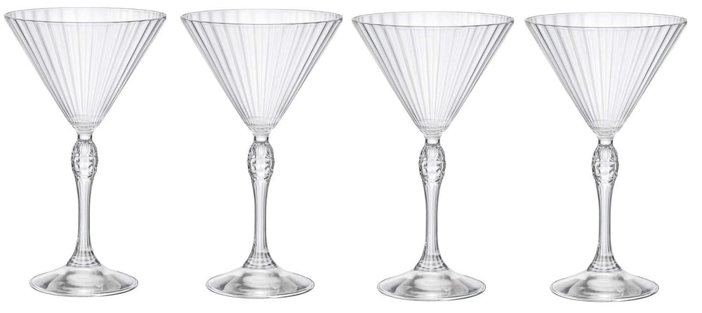 Bormioli Rocco Martini Glasses America 20's - 240 ml - 4 pieces