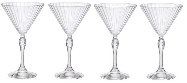 Copas de martini Bormioli Rocco America 20's - 240 ml - 4 unidades