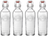 Bormioli Rocco Beaker bottles / Weck bottles Officina 1825 - Transparent - 1.2 liters - 4 pieces
