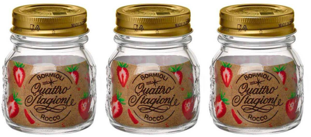 Bormioli Rocco Tarros Weck Quattro Stagioni - ø 8.5 cm / 250 ml - 3 unidades