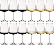 Bormioli Rocco Wine Glass Set Nexo (Red wine glasses & White wine glasses) - 12 piece set