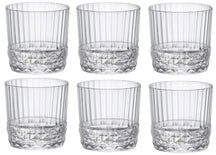 Bormioli Rocco Whiskey Glasses America 20's - 300 ml - 6 pieces