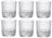 Bormioli Rocco Whiskey Glasses America 20's - 300 ml - 6 pieces