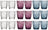 Bormioli Rocco Glass Set - Water Glasses - Tumblers - Diamond 300 ml - 18 Pieces