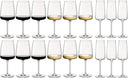 Set de Copas de Vino Bormioli Rocco Nexo (Copas de vino tinto, Copas de vino blanco y Copas de champán) - Set de 18 piezas