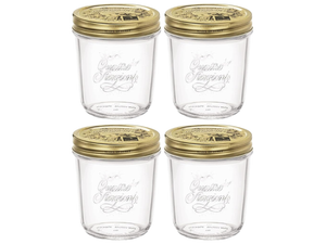 Bormioli Rocco Tarro Weck Quattro Stagioni - ø 9 cm / 320 ml - 4 piezas