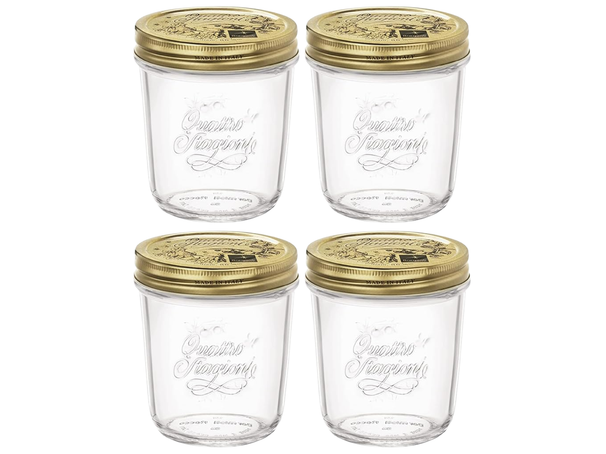 Bormioli Rocco Tarro Weck Quattro Stagioni - ø 9 cm / 320 ml - 4 piezas