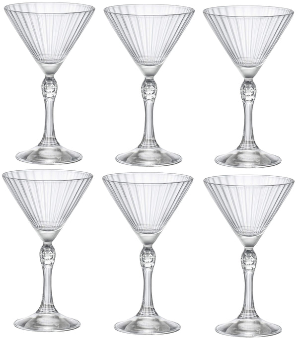 Copas de martini Bormioli Rocco America 20's - 160 ml - 6 unidades