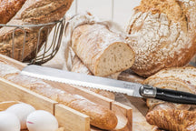 Laguiole Style De Vie Bread Knife Black