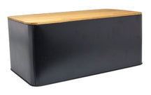 Cookinglife Bread Drum with Shelf - Matte Black