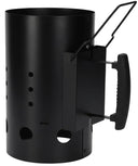 BBQ Starter Briquette Starter Fire & Flavour 30.5 cm - Heat-resistant Metal Black - Cookinglife