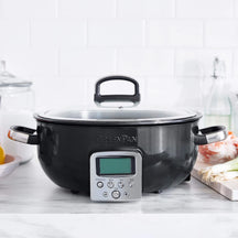 GreenPan Multicooker / Omnicooker - 5.7 Liter - Black - Ceramic Non-Stick Coating