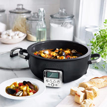 GreenPan Multicooker / Omnicooker - 5.7 Liter - Black - Ceramic Non-Stick Coating