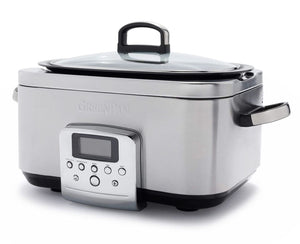 GreenPan Slowcooker - 6.0 Liter - RVS - Capa antiadherente cerámica