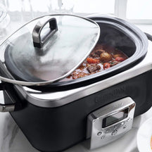 GreenPan Slow Cooker - 6.0 Liter - Black - Ceramic Non-Stick Coating