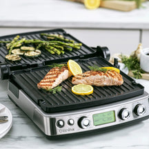 GreenPan Contact Grill - Stainless Steel - Ceramic Non-Stick Coating