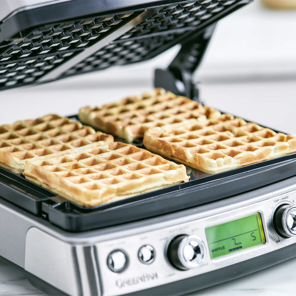 GreenPan Contact Grill - Stainless Steel - Ceramic Non-Stick Coating