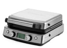 GreenPan Waffle Maker - Stainless Steel - including 2 sets of waffle plates - Ceramic non-stick coating