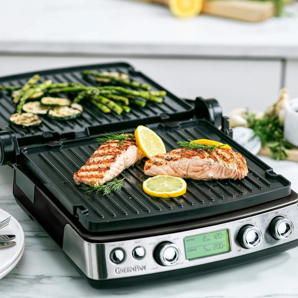 GreenPan Contactgrill - Black - Capa antiadherente de cerámica