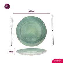 Cookinglife Side Plates / Dessert Plates Belize ø 21 cm - 6 Pieces