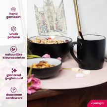 Cookinglife Dipping Bowls Nola Warm Grey ø 11 cm - 6 pieces
