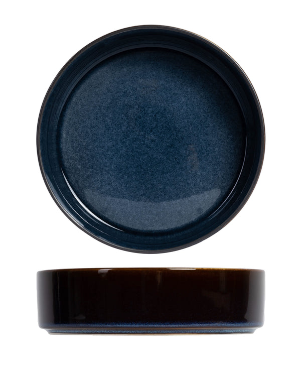 Cosy & Trendy Deep Plates / Pasta Bowls - Quintana Blue ø 20 cm / H 5.2 cm - 4 Pieces