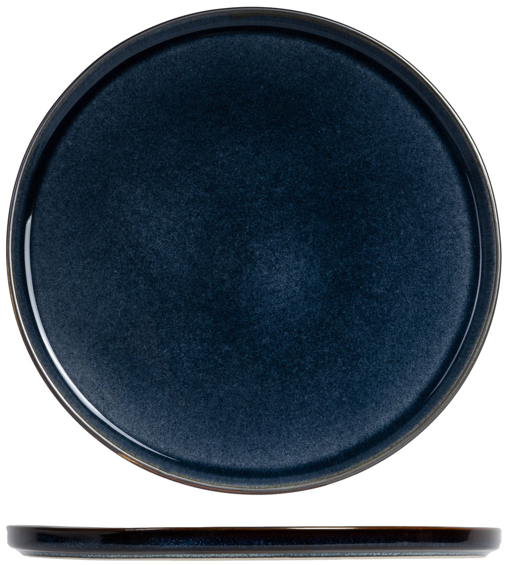 Cosy & Trendy Dinner Plates Quintana Blue ø 28 cm - 4 pieces