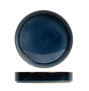 Cosy & Trendy Deep Plates / Pasta Bowls - Quintana Blue ø 23 cm / H 4.3 cm - 4 Pieces