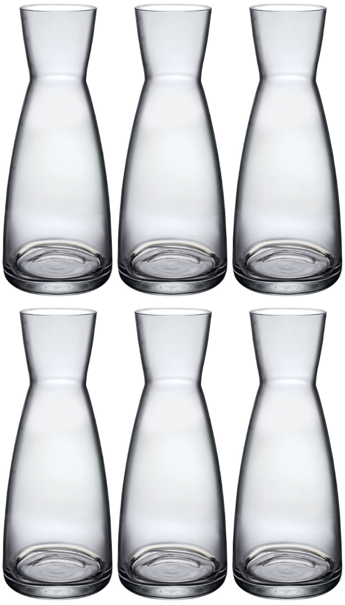 Bormioli Rocco Carafes Ypsilon - Transparent - 1 liter - 6 pieces