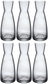Bormioli Rocco Carafes Ypsilon - Transparent - 1 liter - 6 pieces
