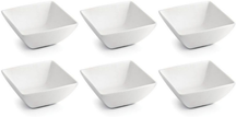 BonBistro bowl Yong Squito 14 x 14 cm - White - 6 pieces