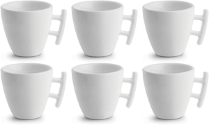 BonBistro Taza de café Yong Squito 170 ml - Blanco - 6 piezas