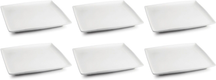 BonBistro Cake plate Yong Squito 16 x 16 cm - White - 6 pieces