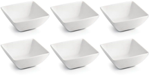 BonBistro bowl Yong Squito 18 x 18 cm - White - 6 pieces