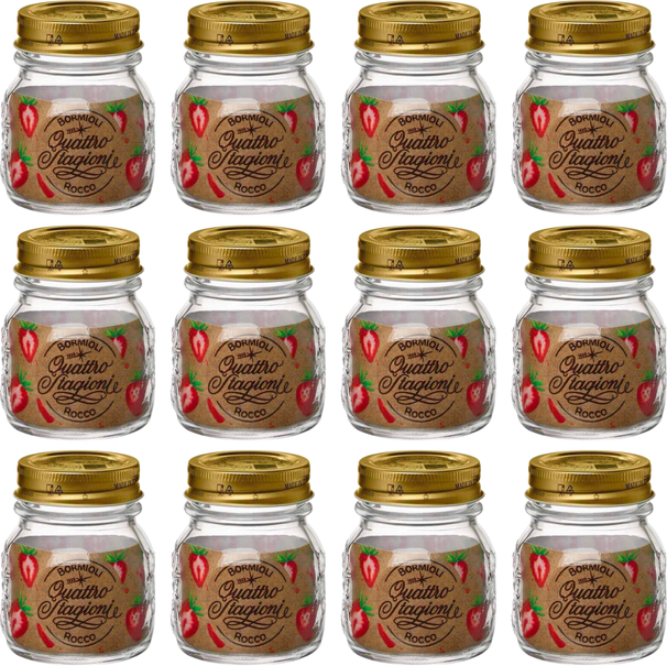 Bormioli Rocco Tarros Weck Quattro Stagioni - ø 8.5 cm / 250 ml - 12 unidades