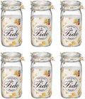 Tarro de conserva Bormioli Rocco Fido 11 x 11 cm / 1.5 litros - 6 unidades