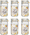 Bormioli Rocco Weck jar Fido - 10 x 10 cm / 1.5 liters - square - 6 pieces