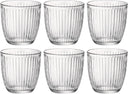 Bormioli Rocco Water glasses Line - 290 ml - 6 pieces