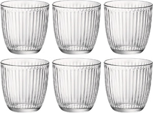 Vasos de agua Bormioli Rocco Line Transparente 290 ml - 6 unidades